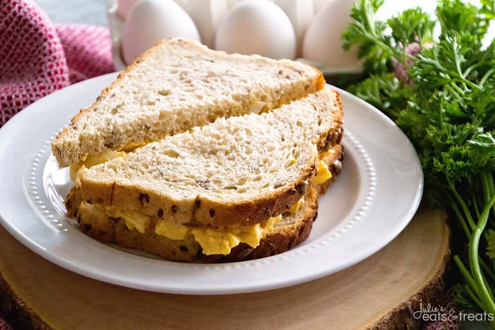 Sliced Egg Sandwich Recipe