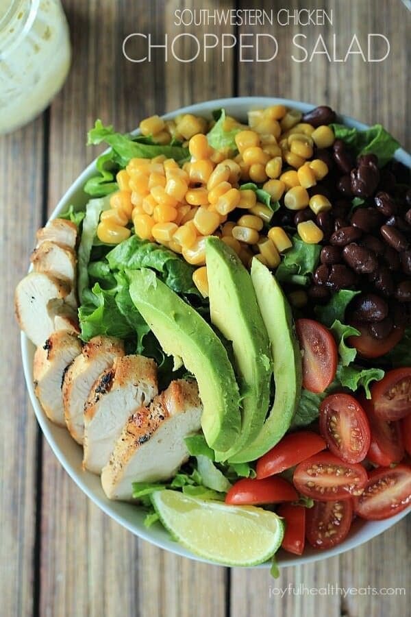 Southwestern Chicken Chopped Salad