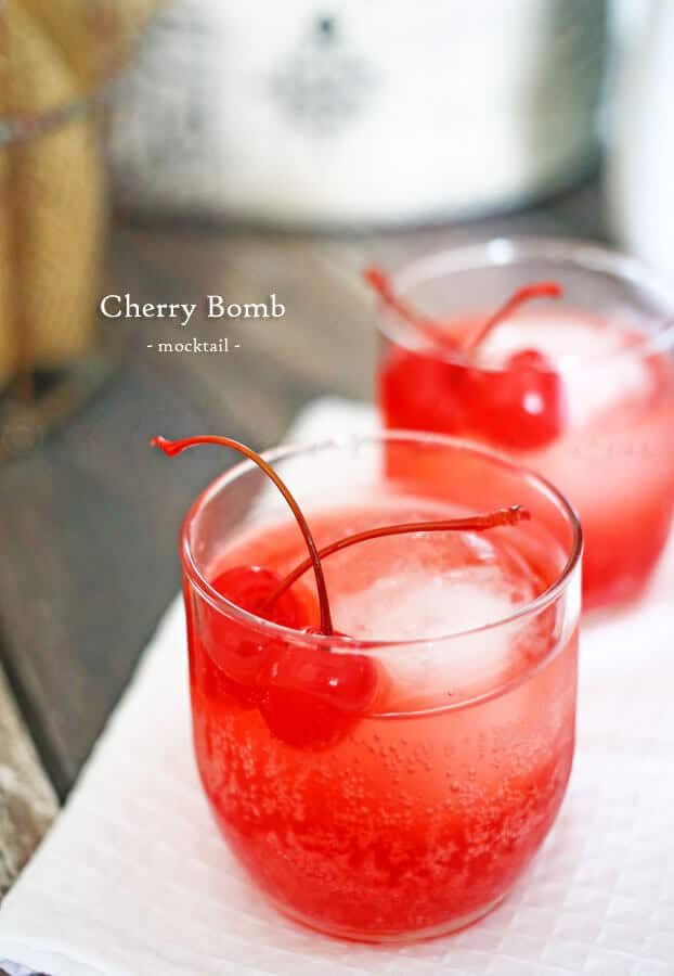 Cherry Bomb Mocktail | Recipe Cart