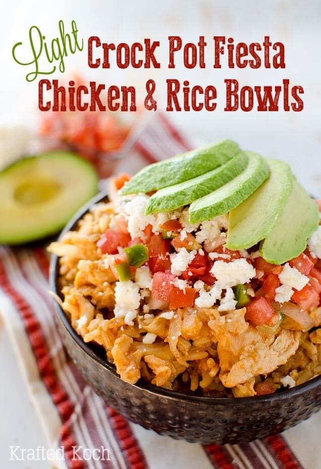 Meal Prep Fiesta Chicken Rice Bowls {Video!} - The Girl on Bloor