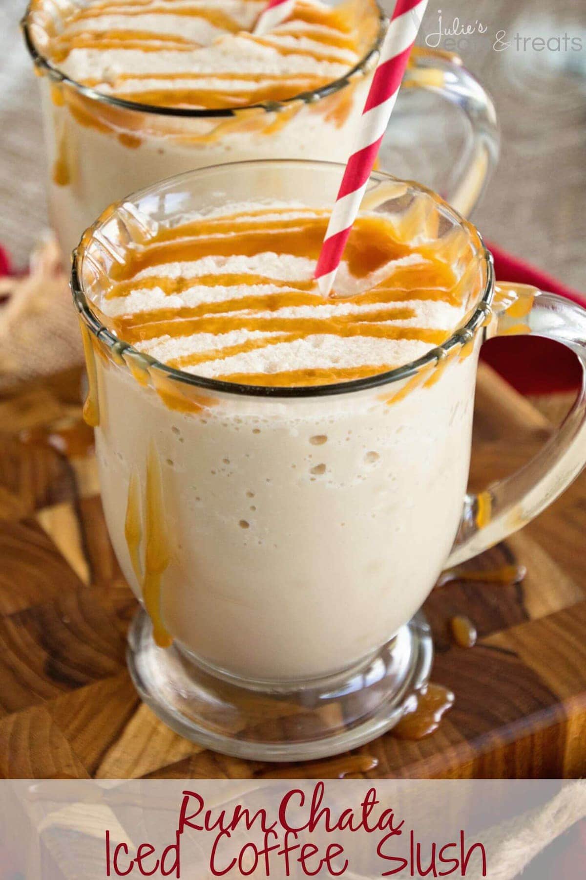 Rumchata Iced Coffee Slush Julie S Eats Treats