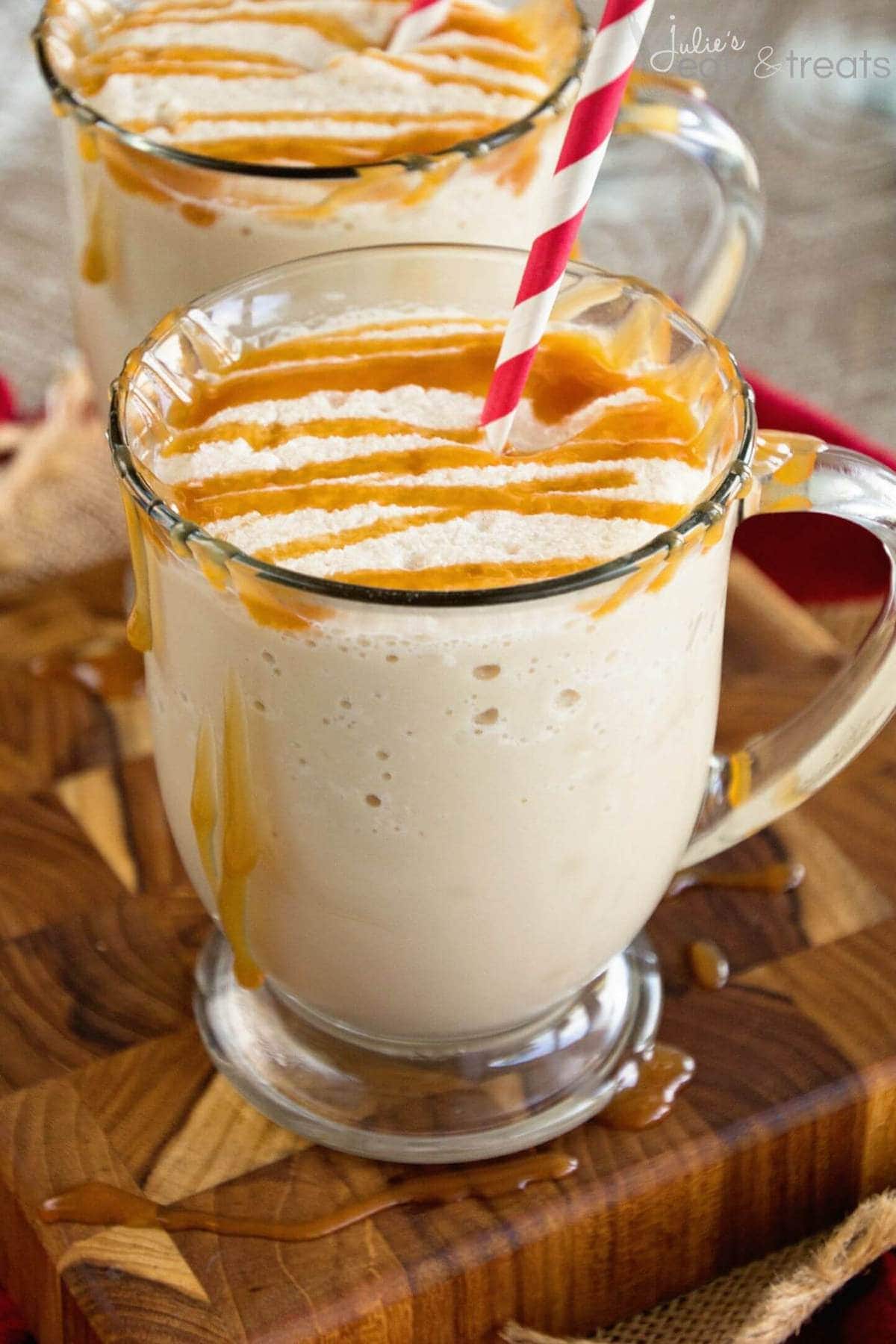 RumChata Iced Coffee Slush - Julie's Eats & Treats