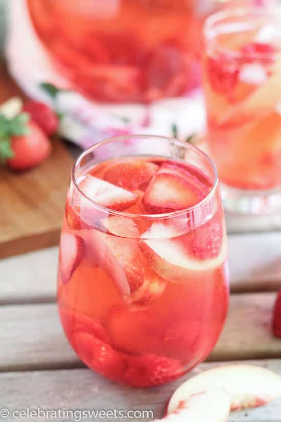 Peach Rosé Sangria - Recipe Runner