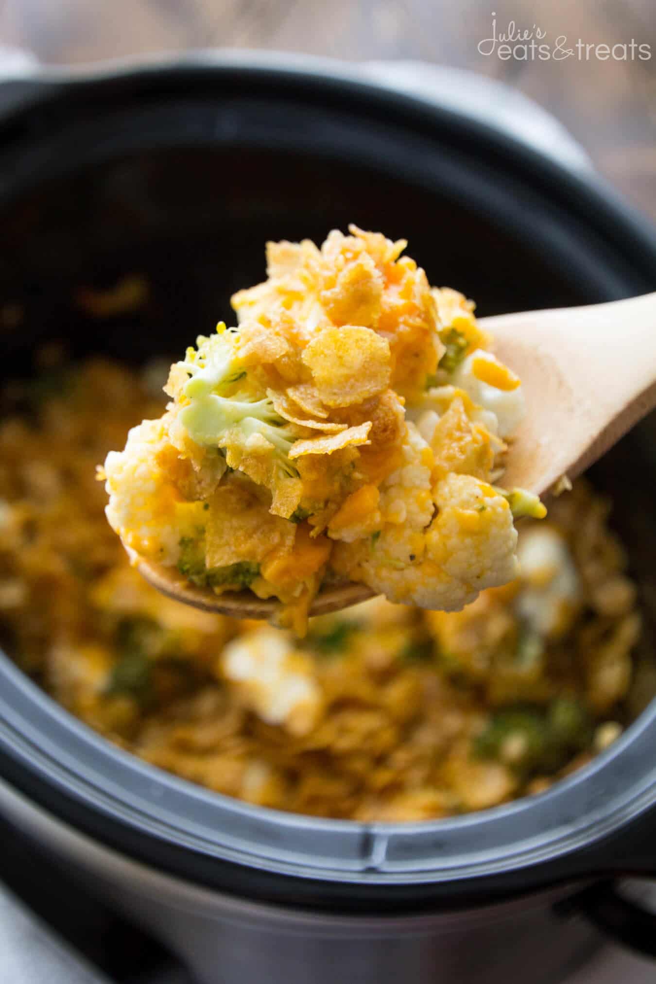 Slow Cooker Broccoli Casserole