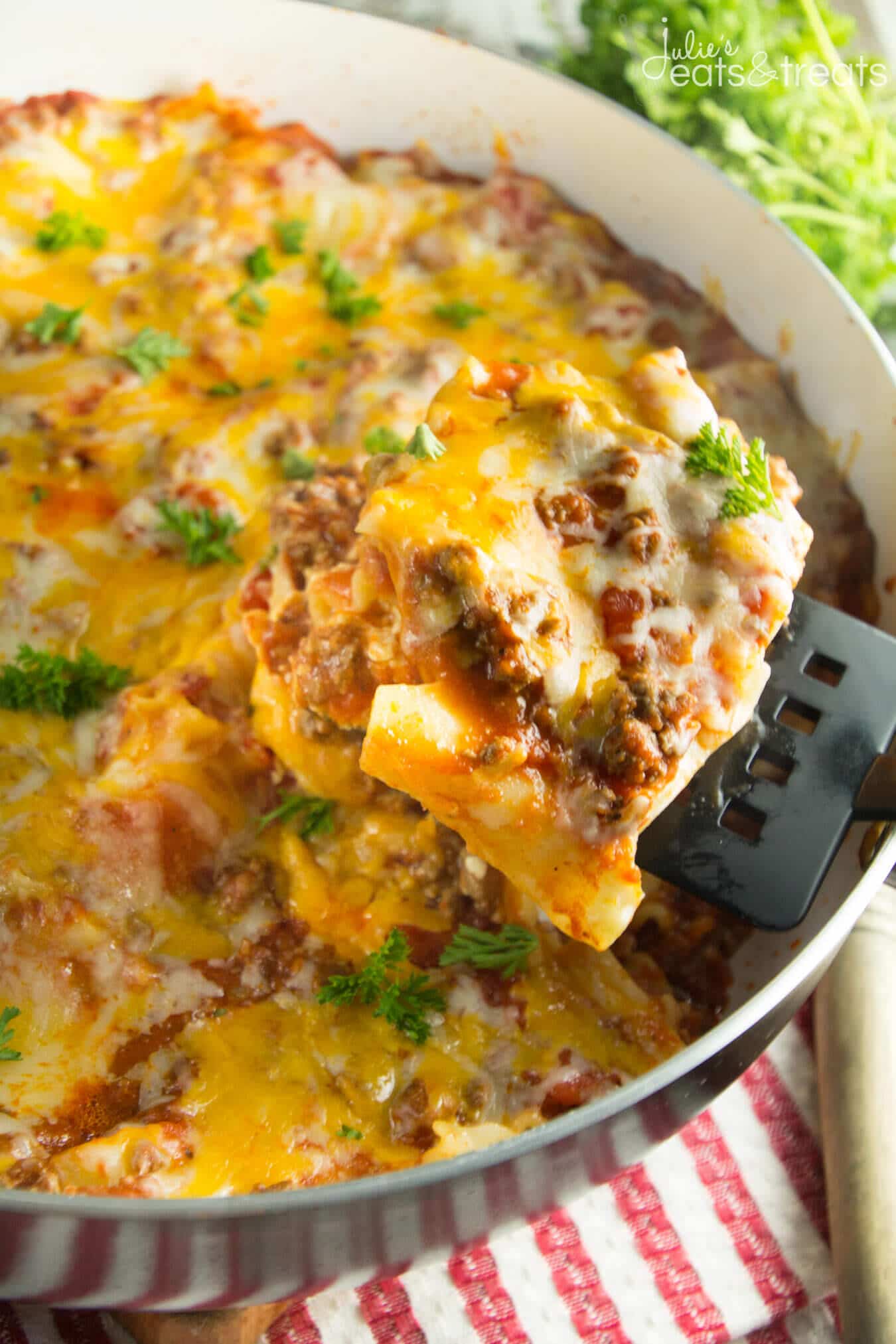 Lasagna Casserole - Julie's Eats & Treats ®