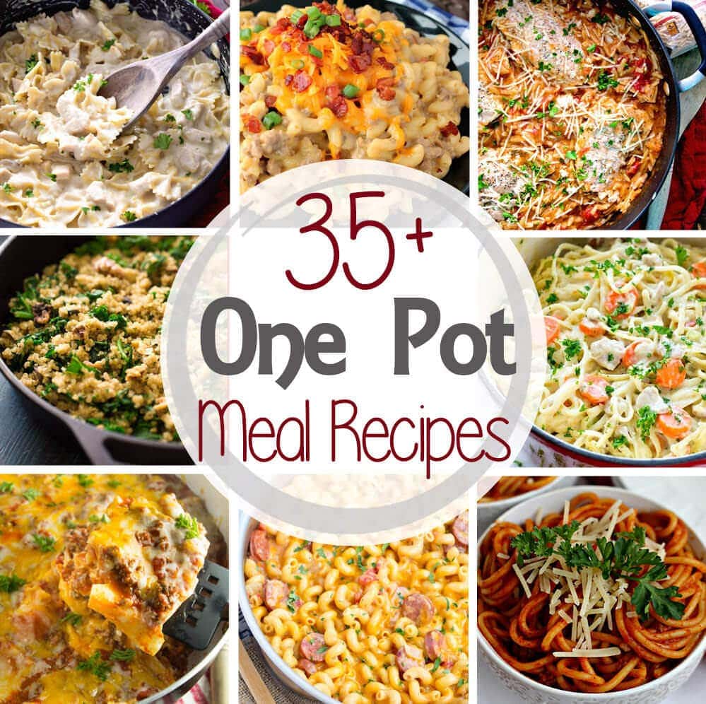 35+ One Pot Meal Recipes - Julie's Eats & Treats