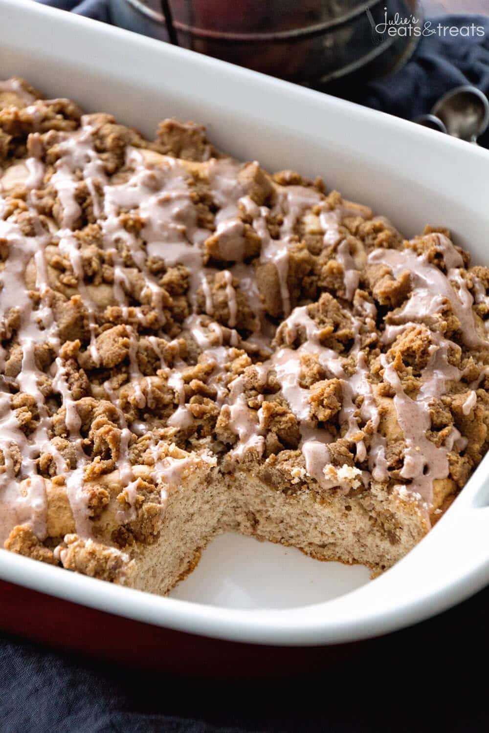 Cinnamon Crumb Coffee Cake Recipe - Julie's Eats & Treats