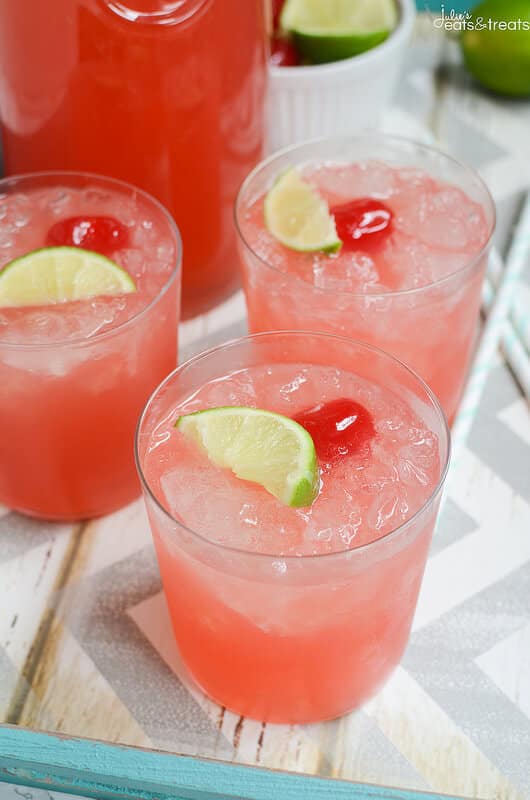 Sparkling Cherry Limeade Recipe - Julie's Eats & Treats ®