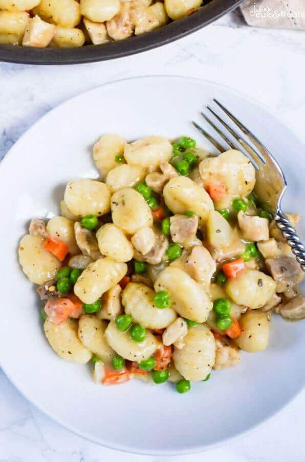 Chicken Gnocchi Dumplings - Julie's Eats & Treats