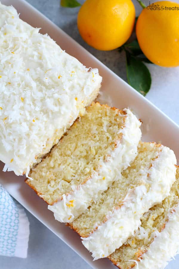 Lemon Coconut Cake - Julie's Eats & Treats