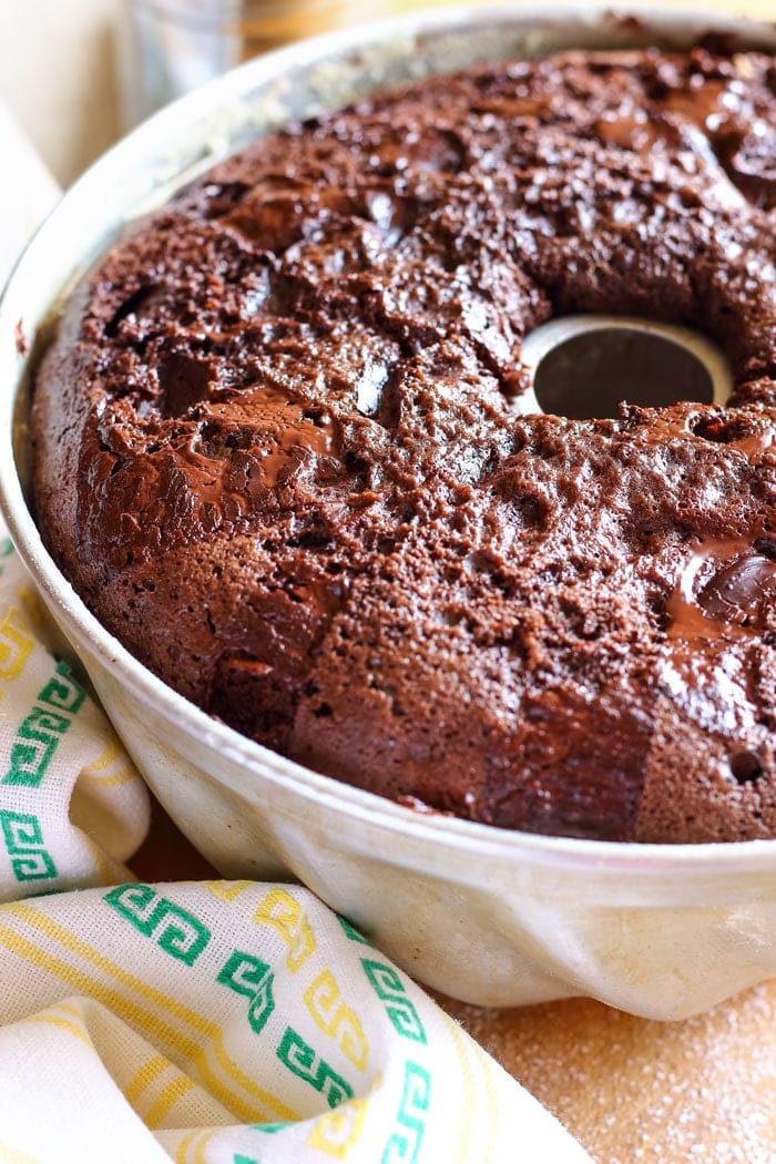 Chocolate Bundt Cake (Copycat Recipe) - Cooked by Julie