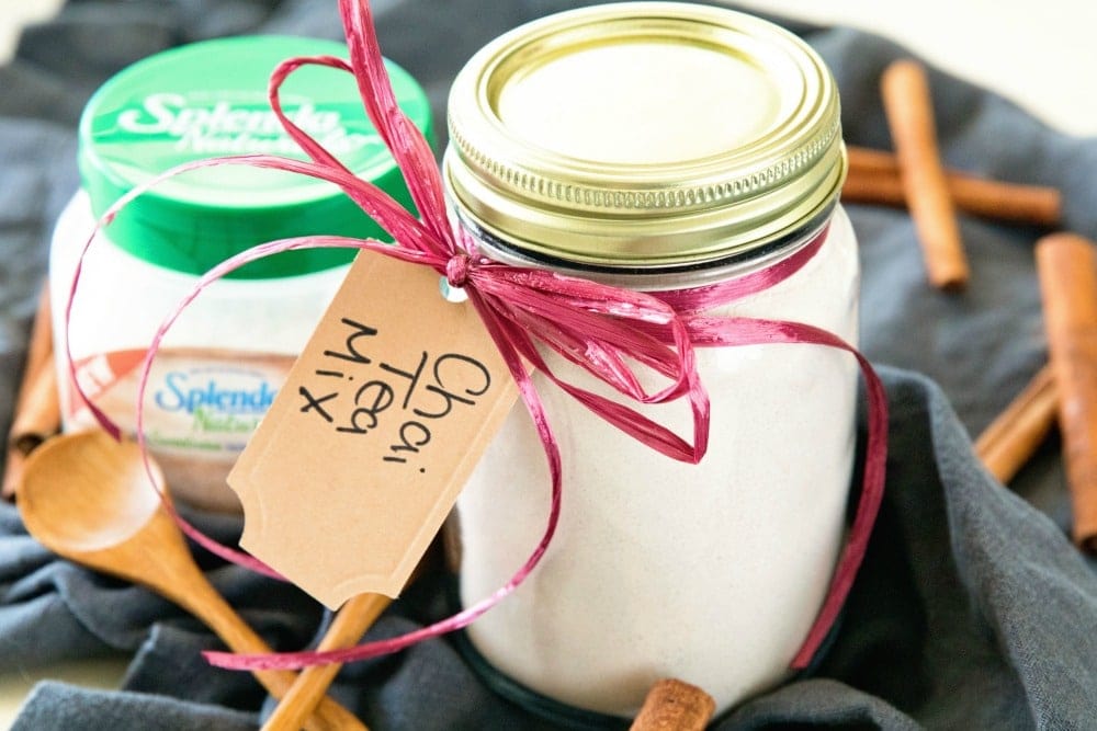 Chai Tea Mix (Homemade Food Gift with FREE Gift Tags!) • FIVEheartHOME