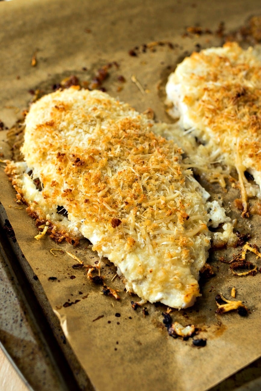 Easy Parmesan-Crusted Chicken Recipe